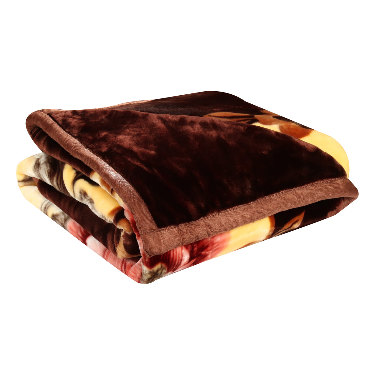 Comfy Gold Single Bed Double Layered Black Caution Signature Home