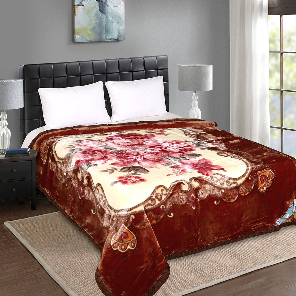 Signature Printed Sig. Sleep & Dream Double Bed Blanket, Packaging